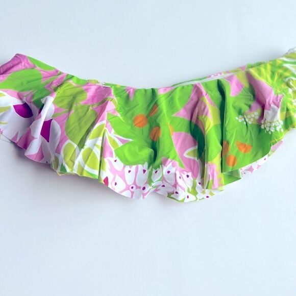 Trina Turk Womens La Palma Printed
Off-the-Shoulder Bikini Swim Top swimsuit 6 - Picture 8 of 12